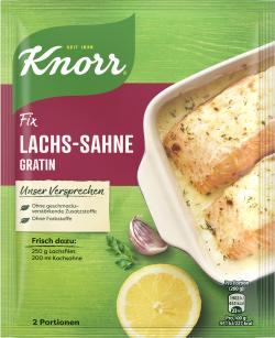Knorr Fix Lachs-Sahne Gratin